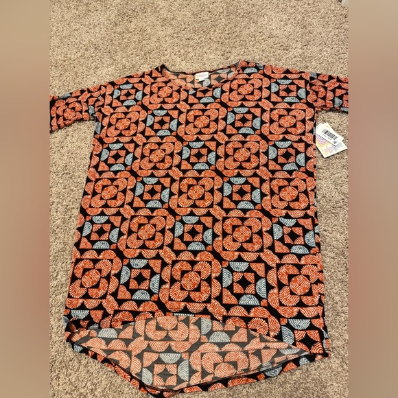 Lularoe NWT Irma boxy oversized high low tunic top Sx XXS - Picture 1 of 8